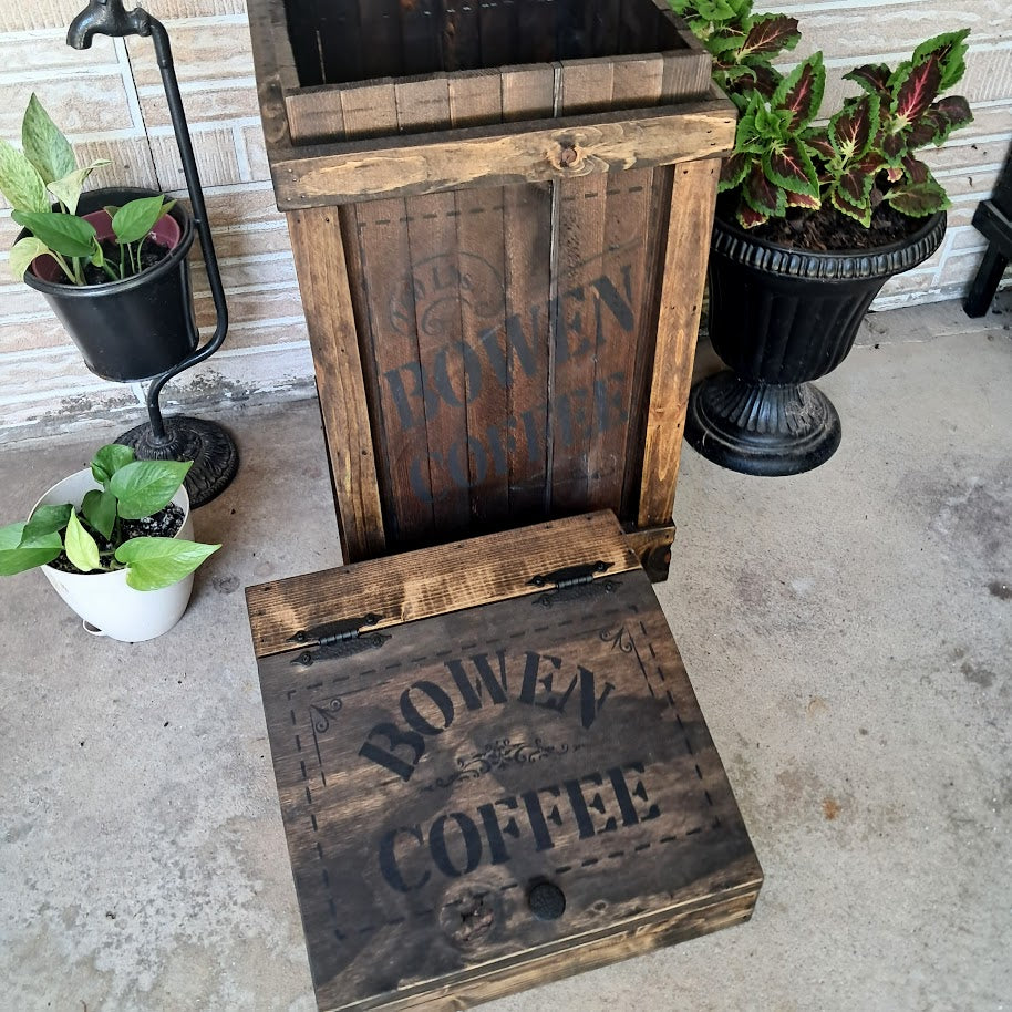 Custom Trash Can