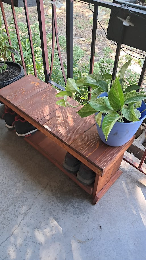 Kids Wood Bench