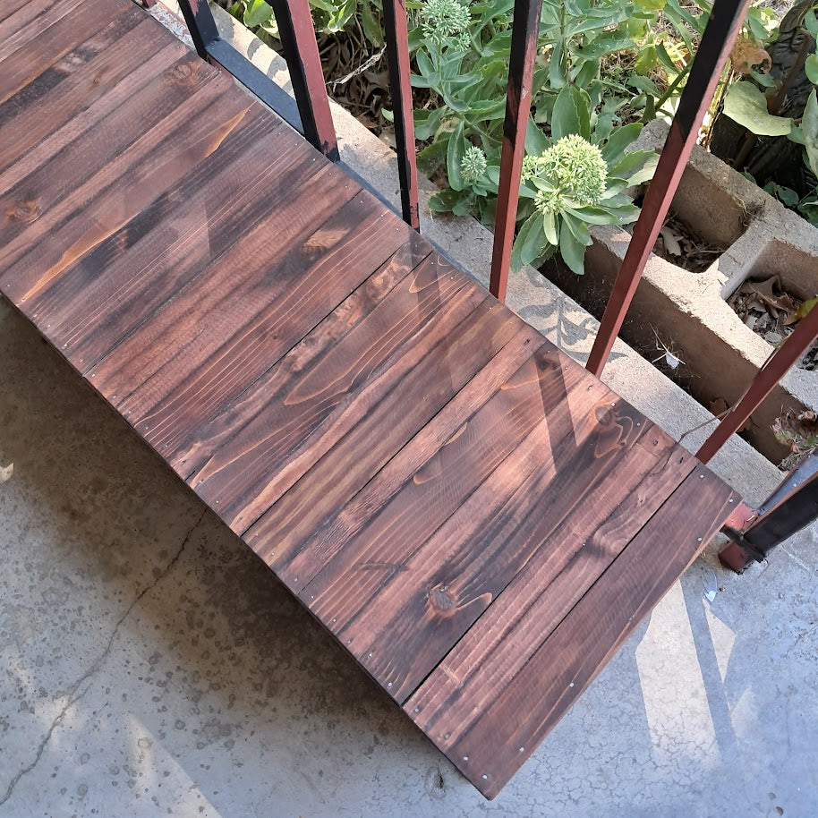 Rustic Wood Bench