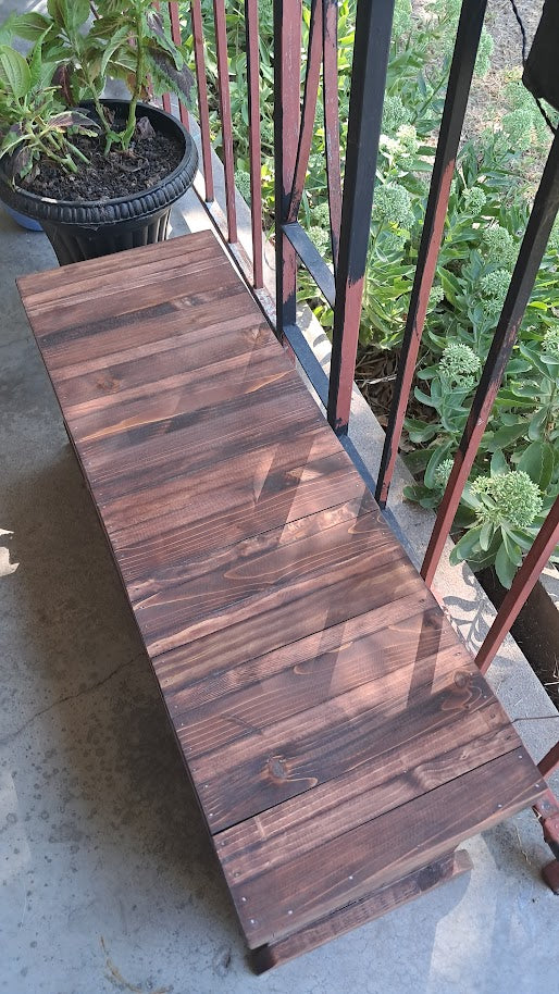 Rustic Wood Bench