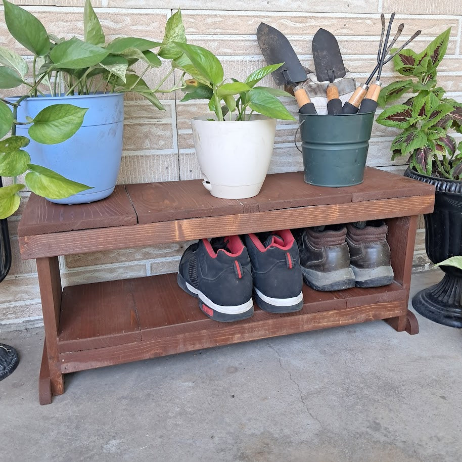 Kids Wood Bench