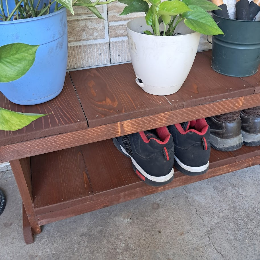 Kids Wood Bench