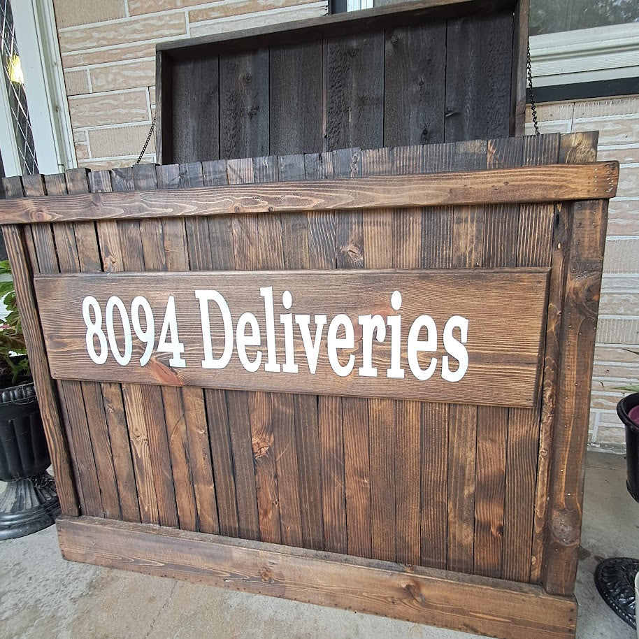 Rustic Delivery Box
