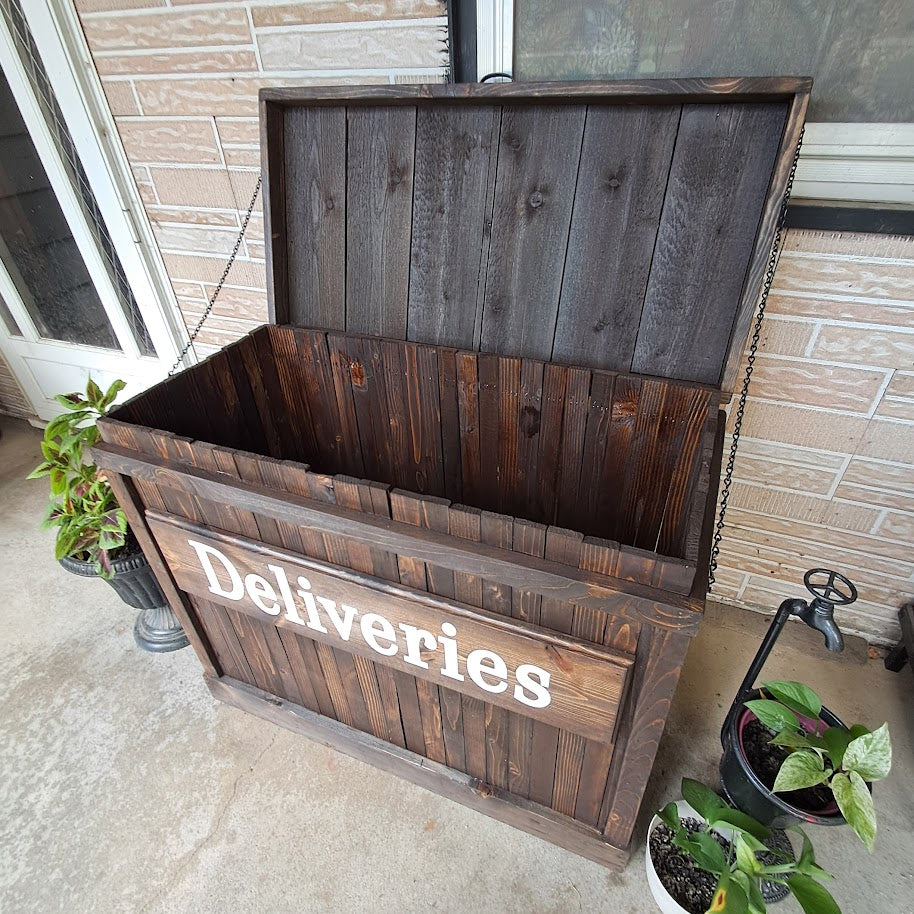 Rustic Delivery Package Box