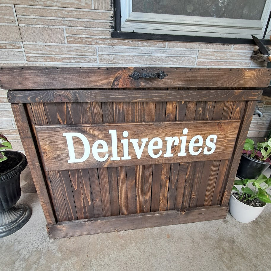 Rustic Delivery Package Box