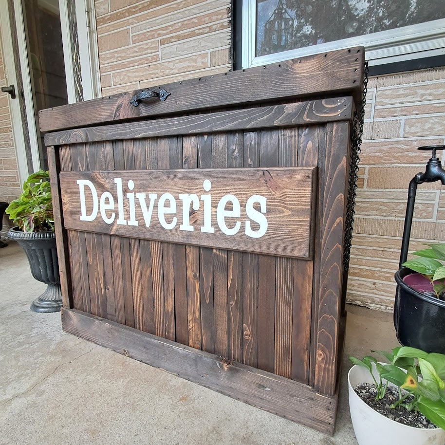 Rustic Delivery Package Box