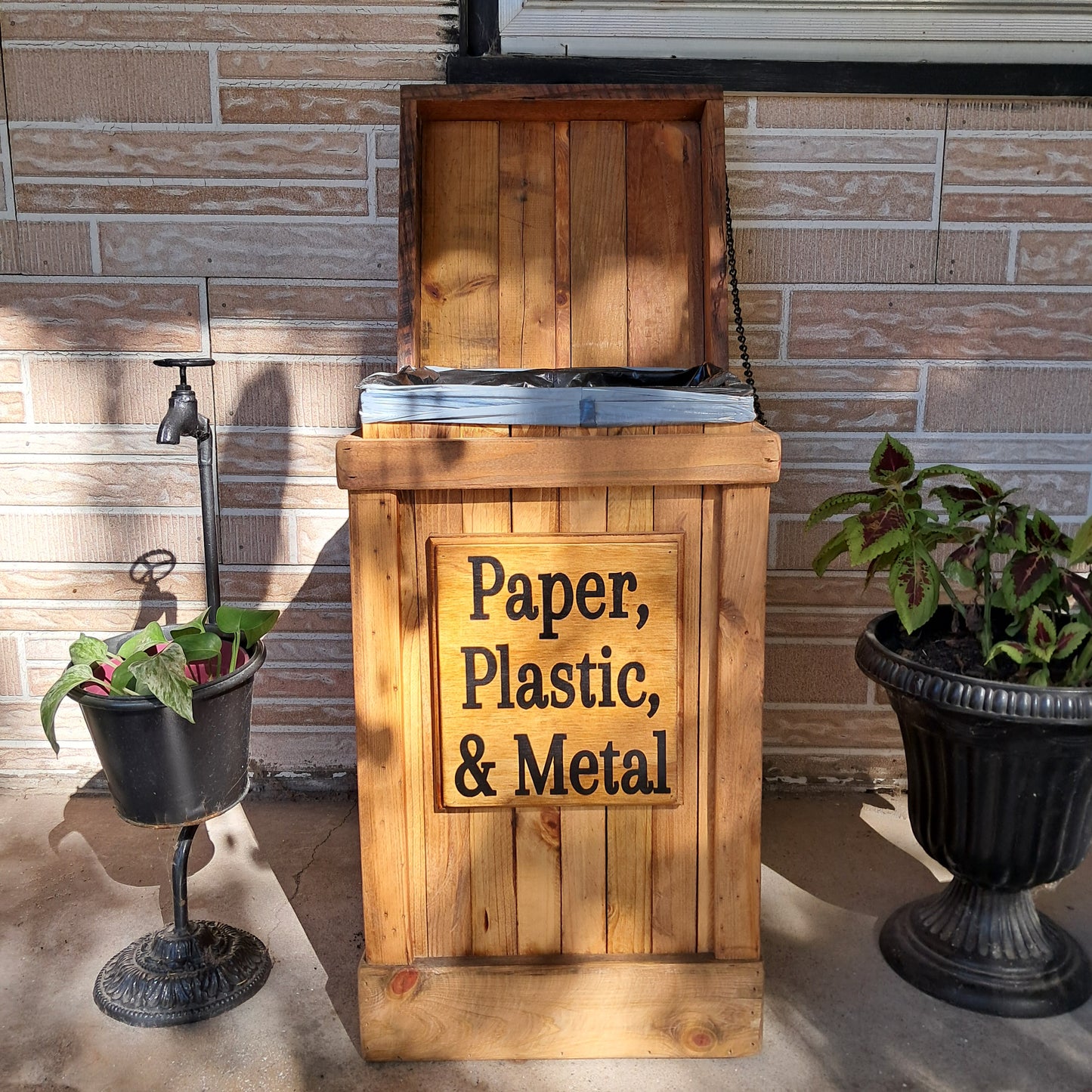13 Gallon Custom Trash Bin