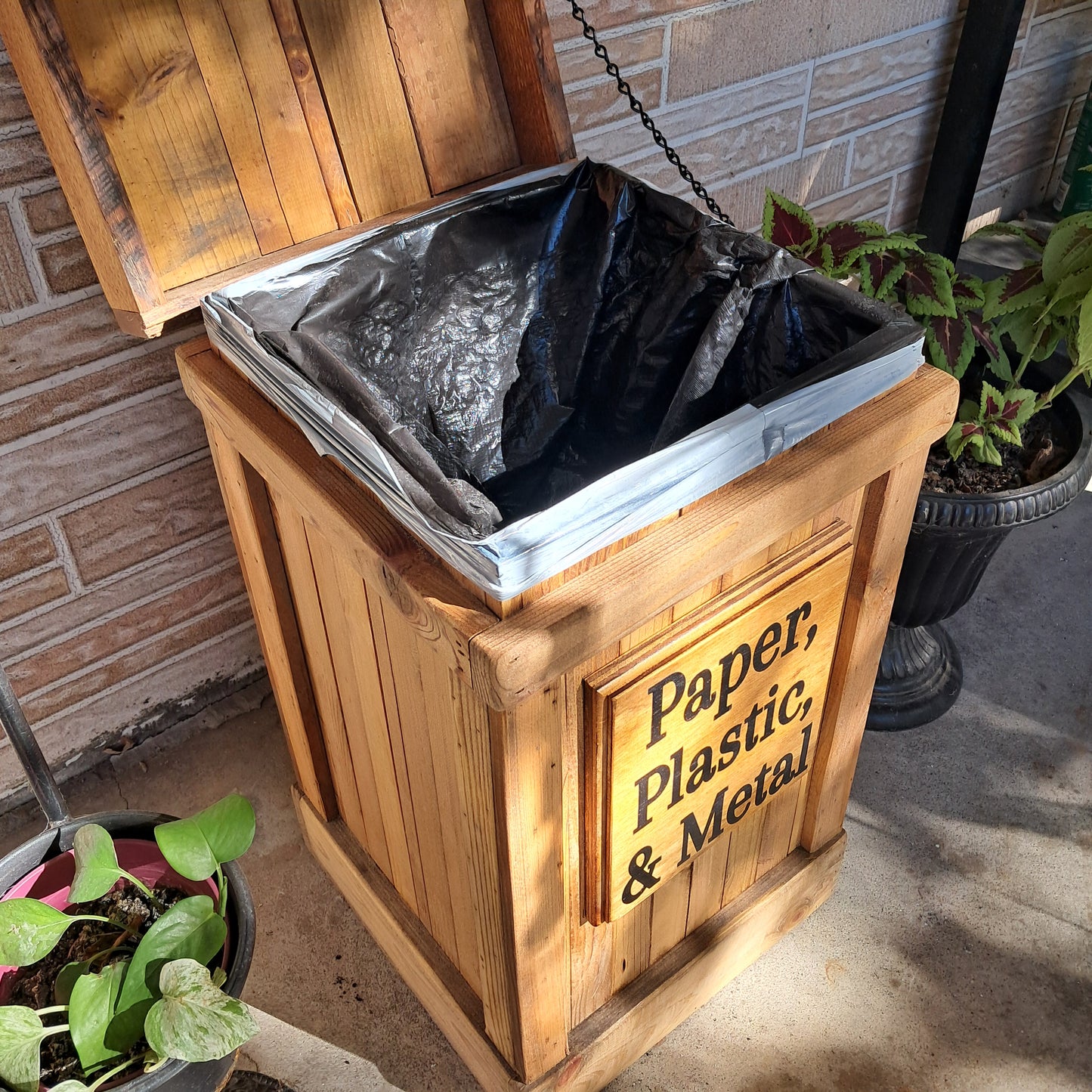 13 Gallon Custom Trash Bin