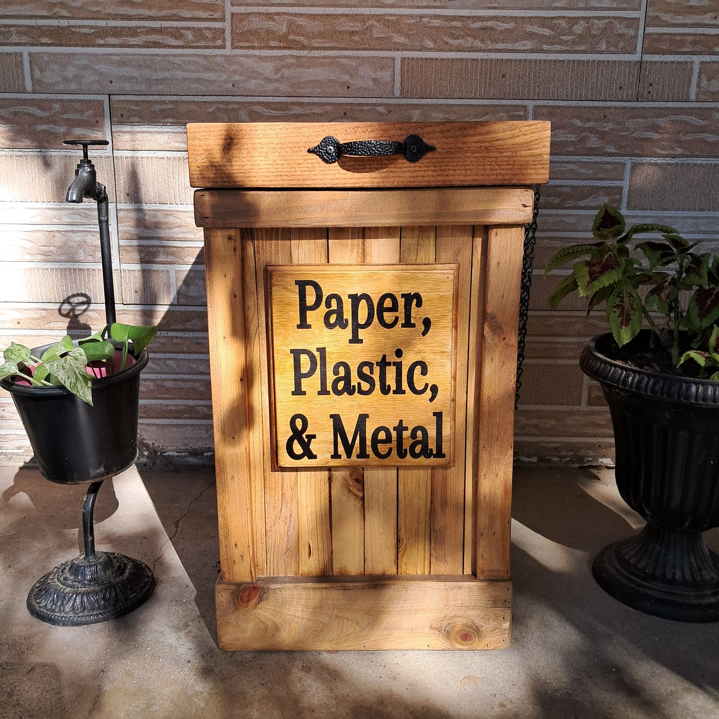 13 Gallon Custom Trash Bin
