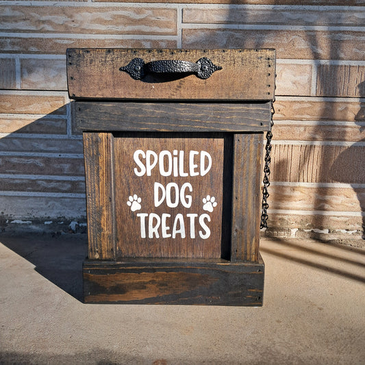 Spoiled Dog Treat Bin