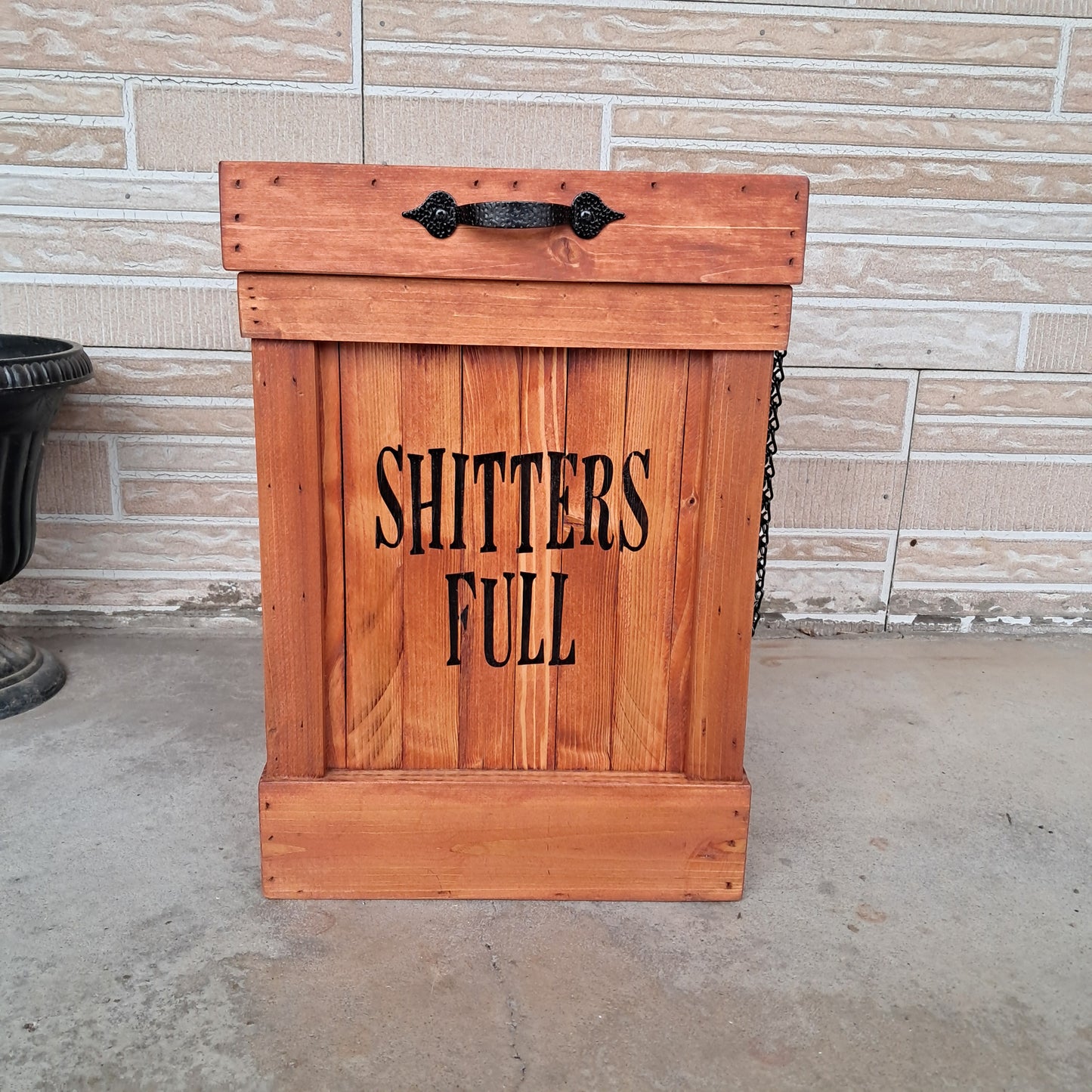 Shitter's Full Trash Can