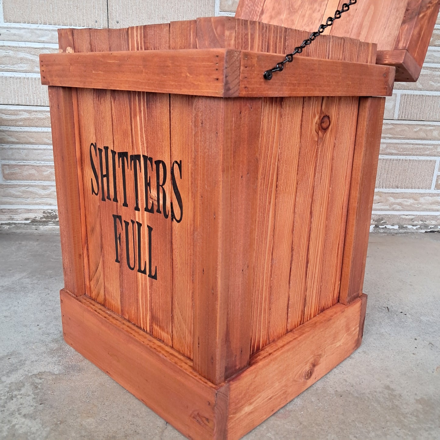 Shitter's Full Trash Can