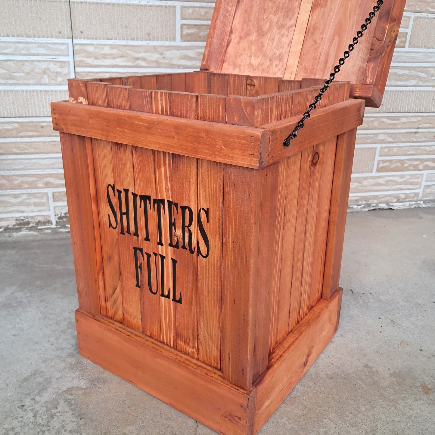 Shitter's Full Trash Can
