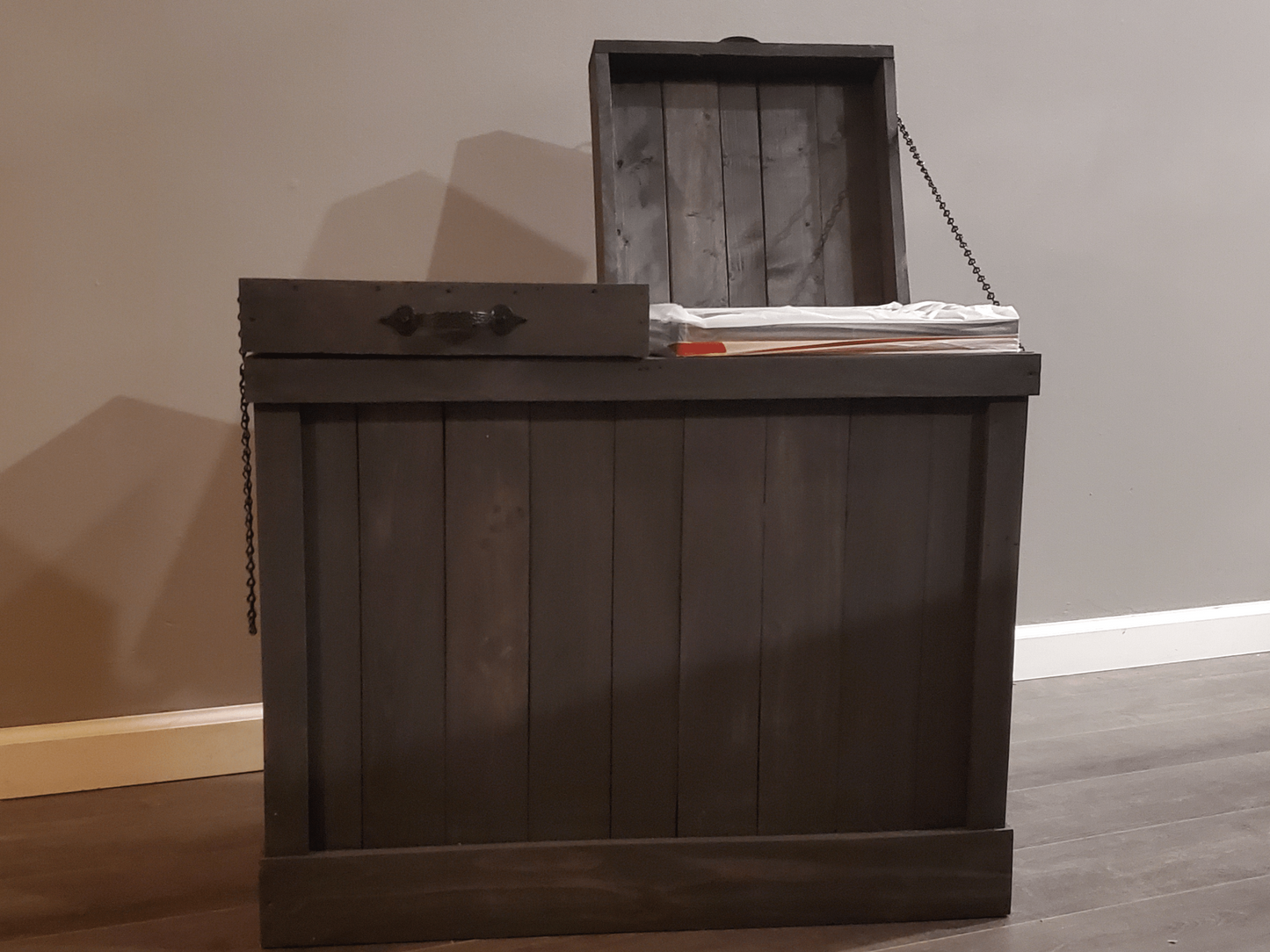 Dual Sided Garbage Bin