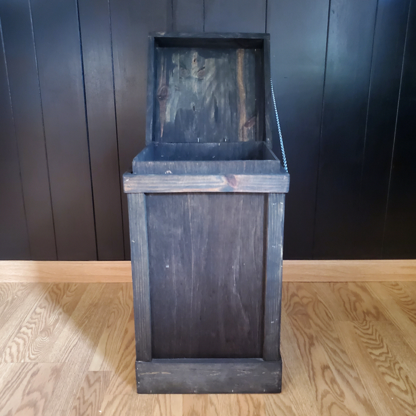 Rustic Trash Can