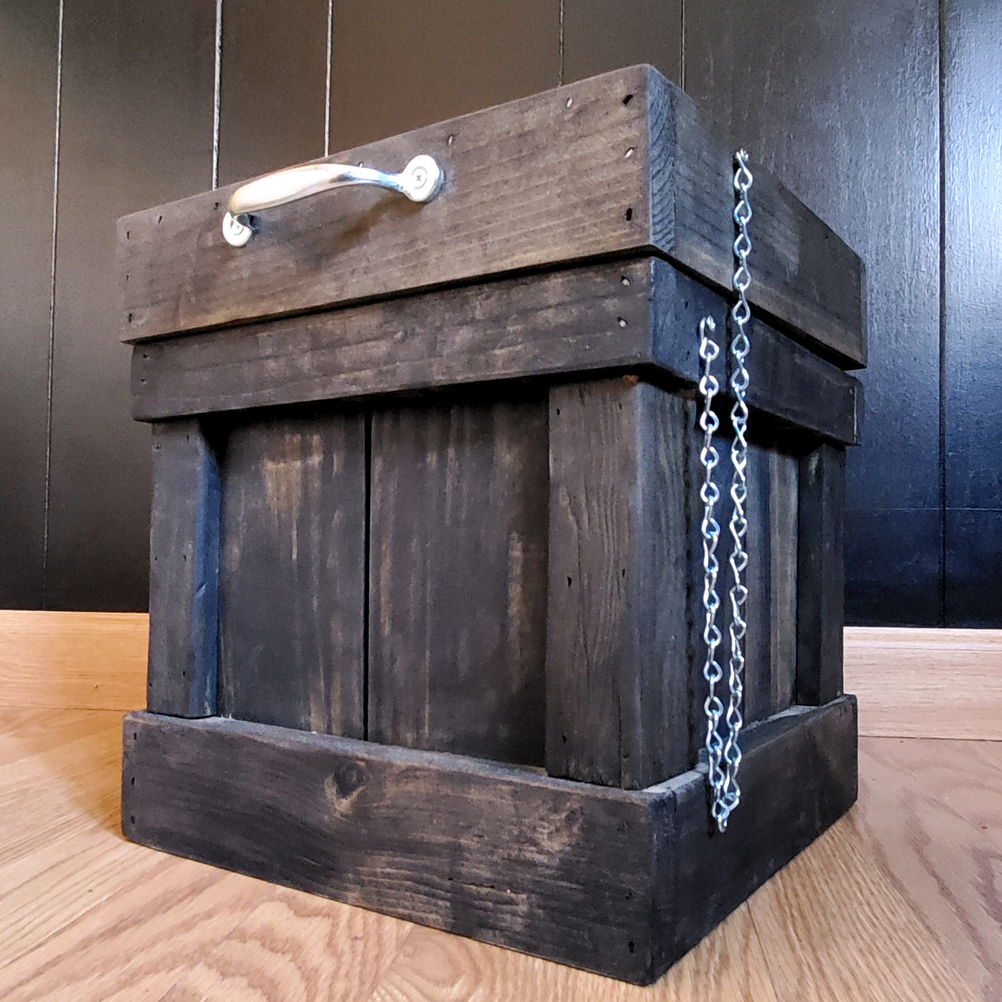 Rustic Wastebasket