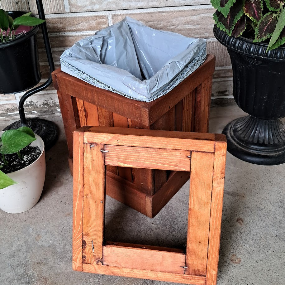 Open Top Trash Bins