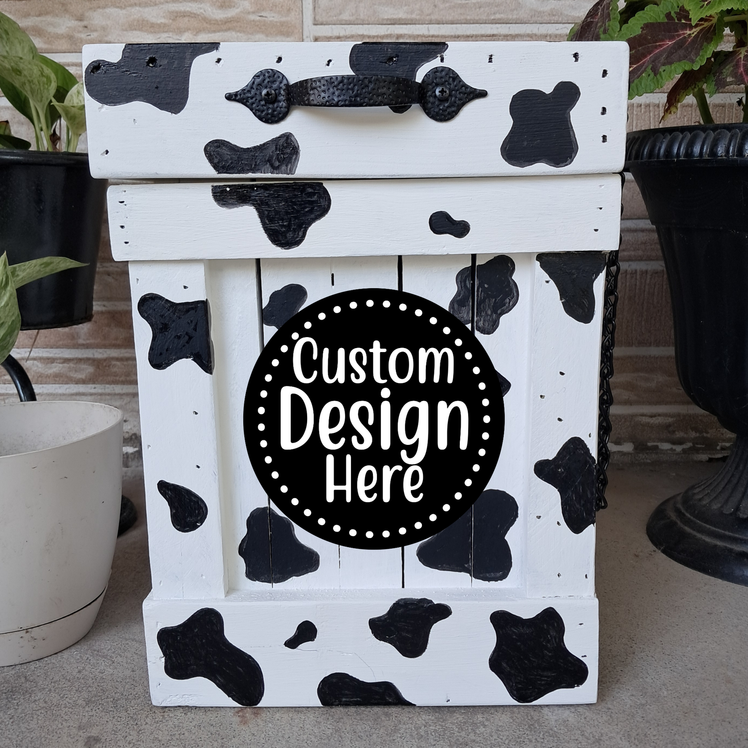 Customizable Trash Cans