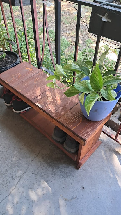 Kids Wood Bench