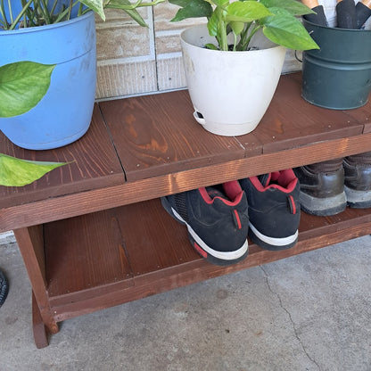 Kids Wood Bench