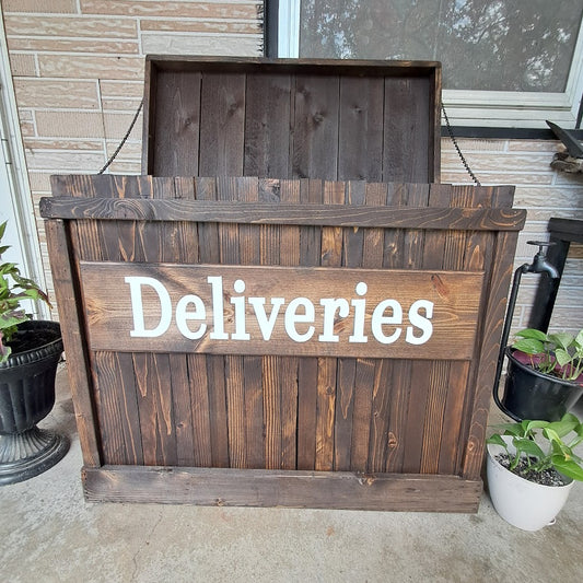 Rustic Delivery Package Box