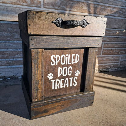 Spoiled Dog Treat Bin