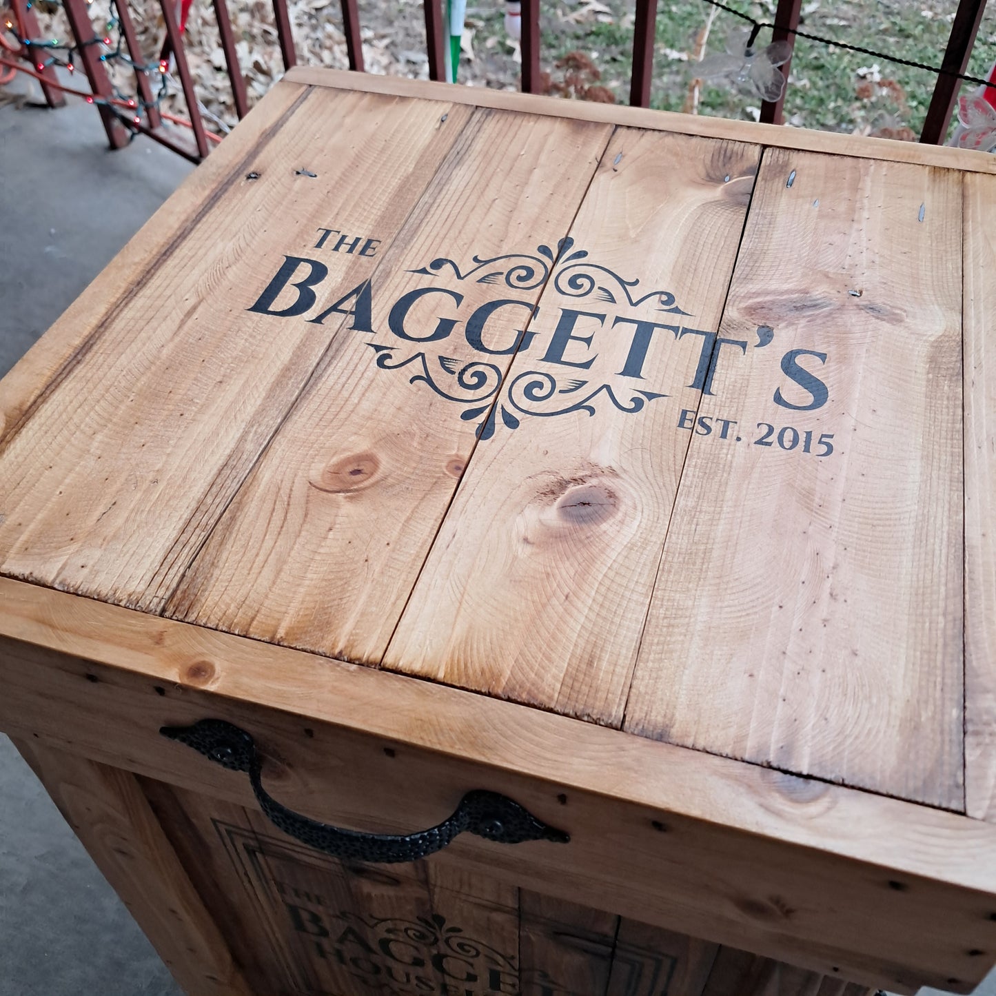 Custom 'Name" Trash Can