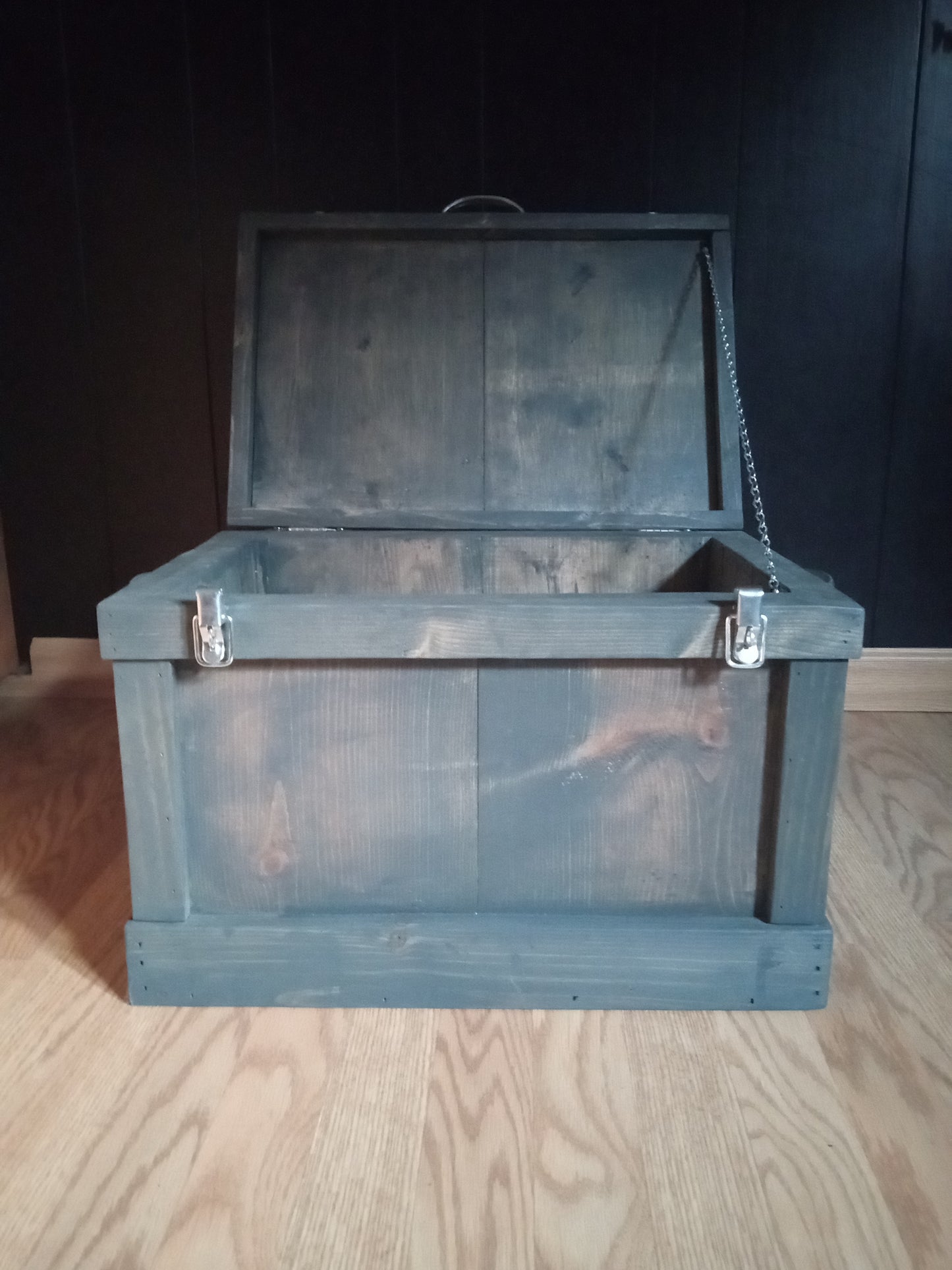 Rustic Wood Treasure Box