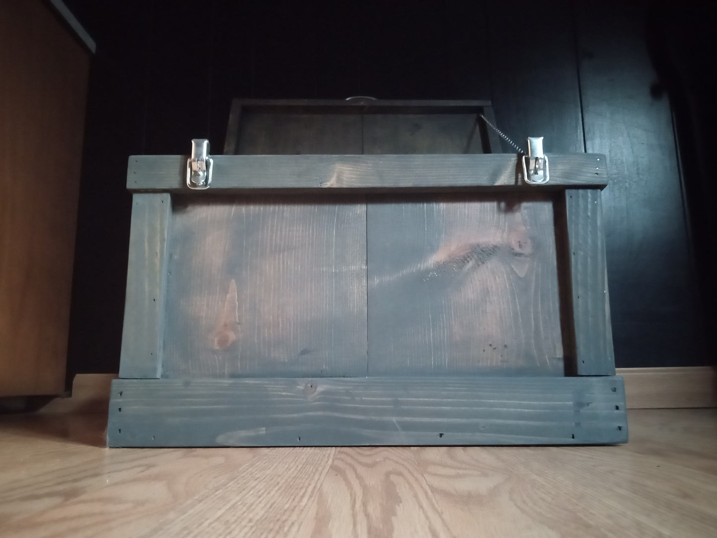 Rustic Wood Treasure Box