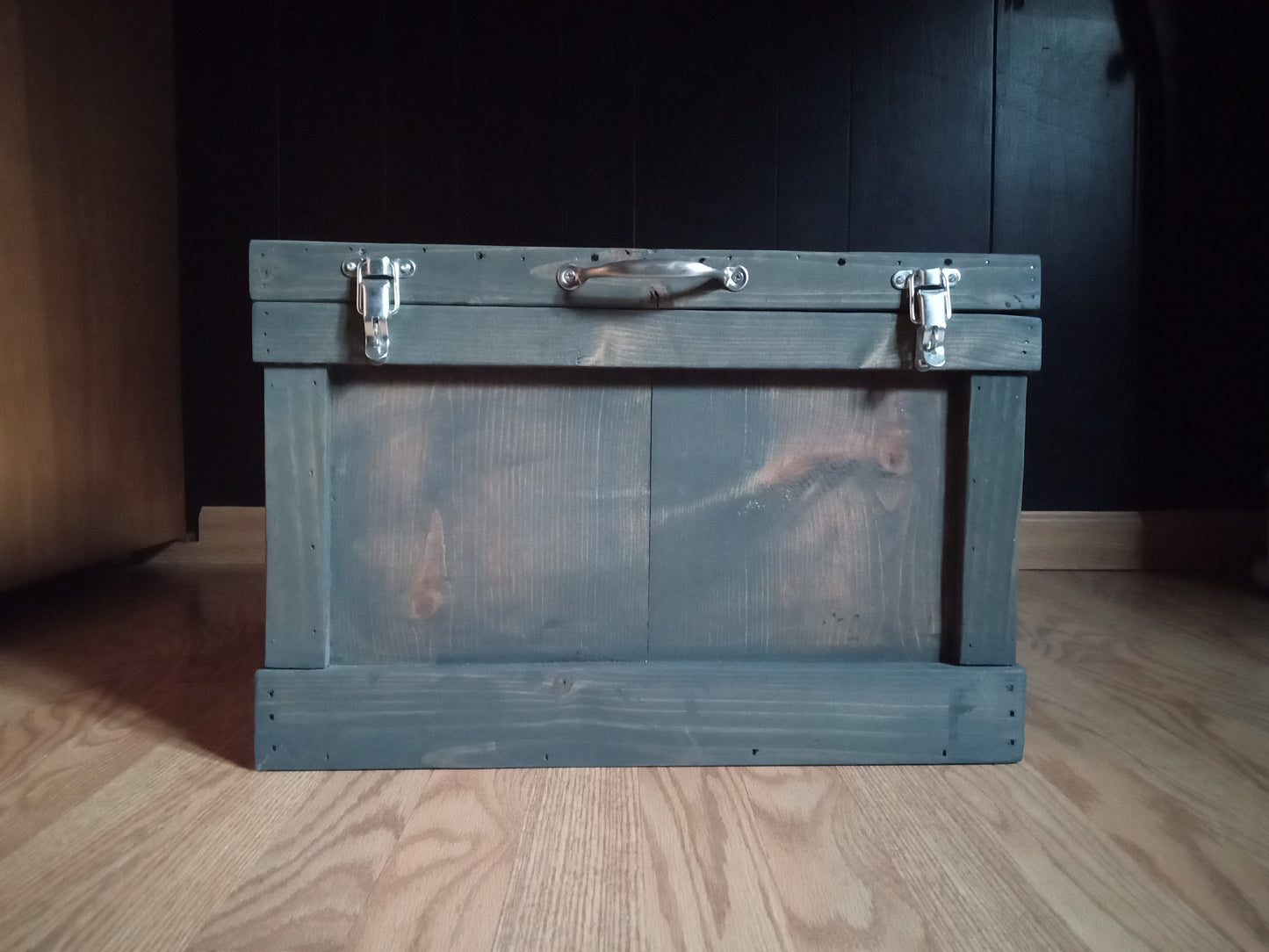 Rustic Wood Treasure Box