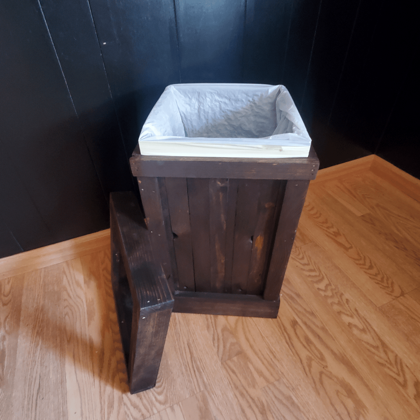 Rustic Open Top Bin