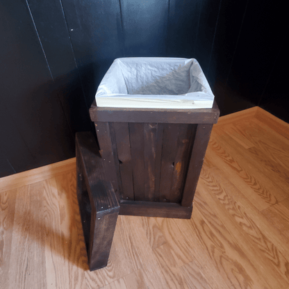 Rustic Open Top Bin