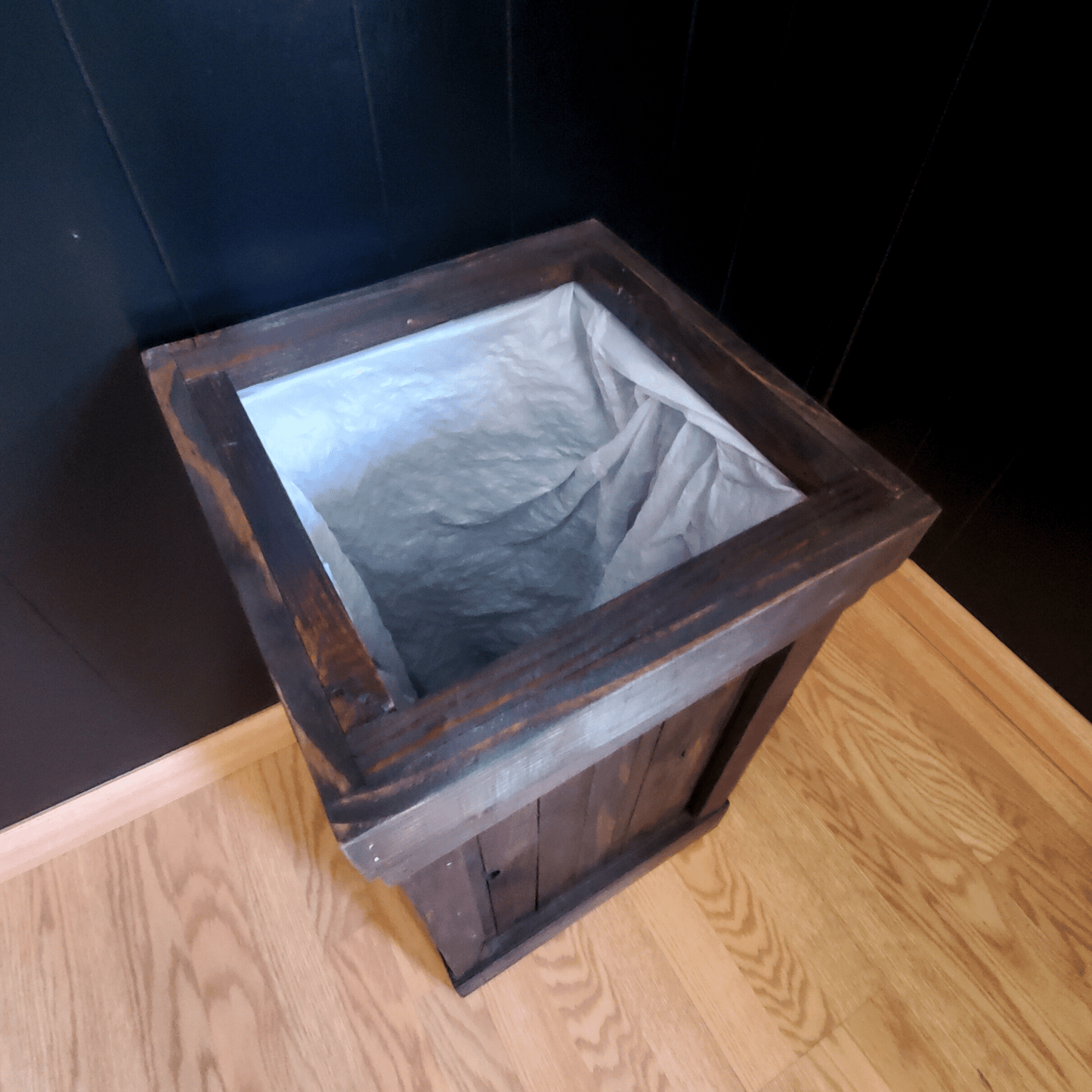 Rustic Open Top Bin