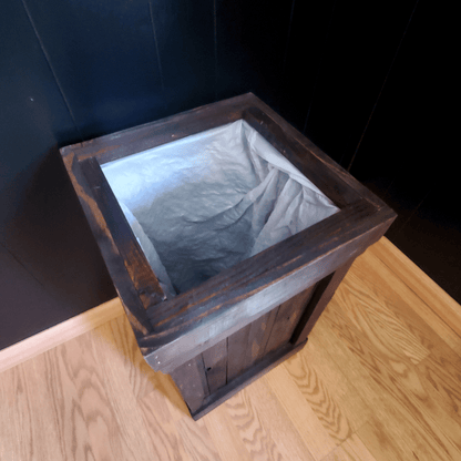 Rustic Open Top Bin