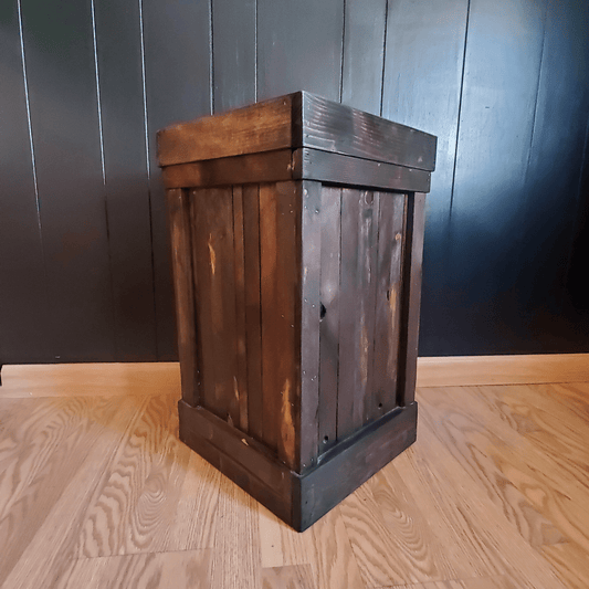 Rustic Open Top Bin