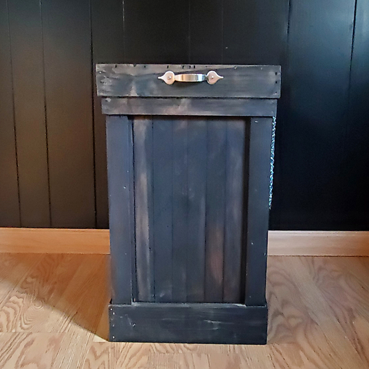 Rustic Garbage Can