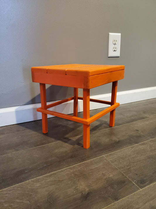Small Wood Plant Stand