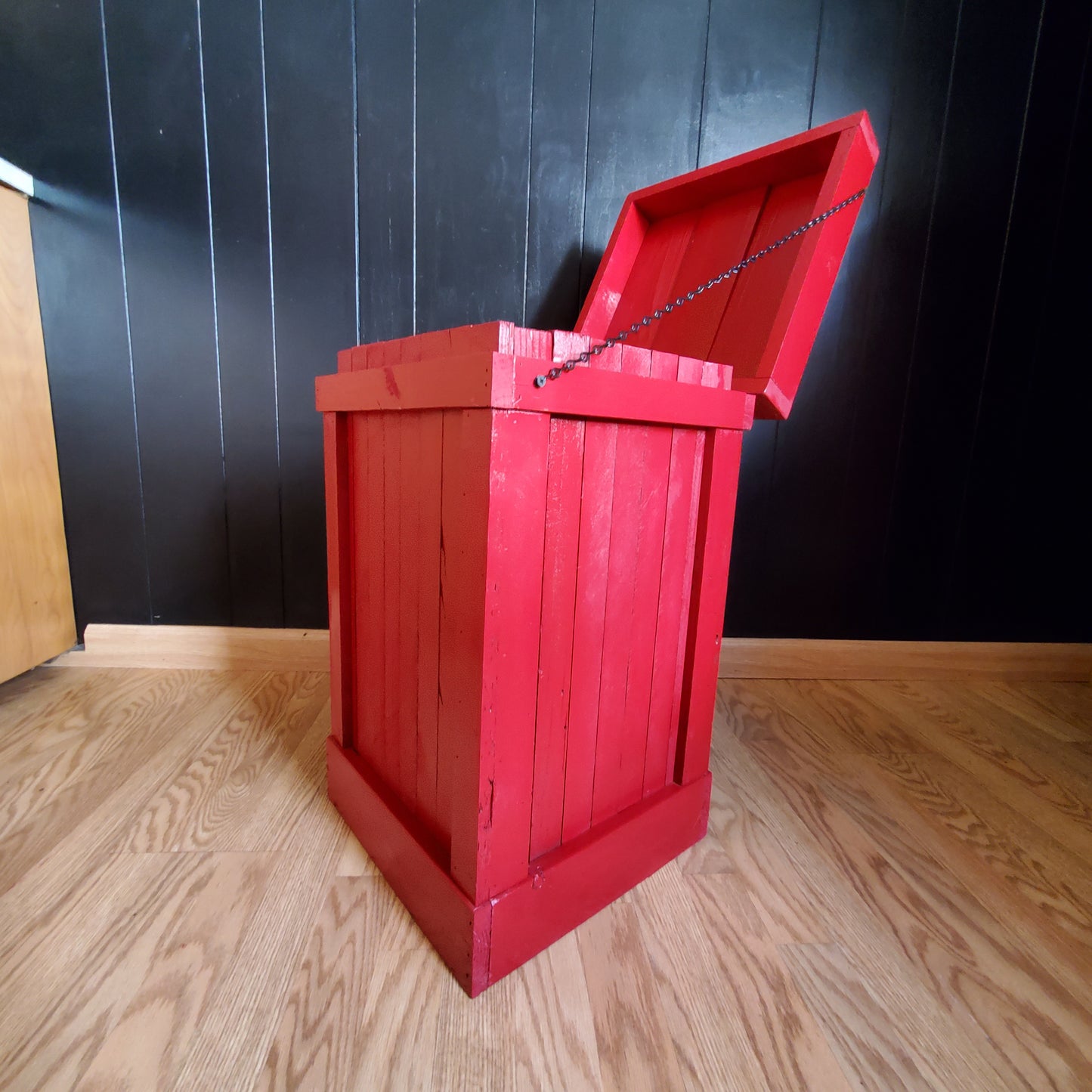 13 Gallon Red Trash Can